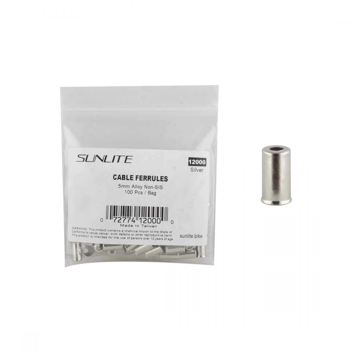 CABLE FERRULE SUNLT 5mm NON-SIS