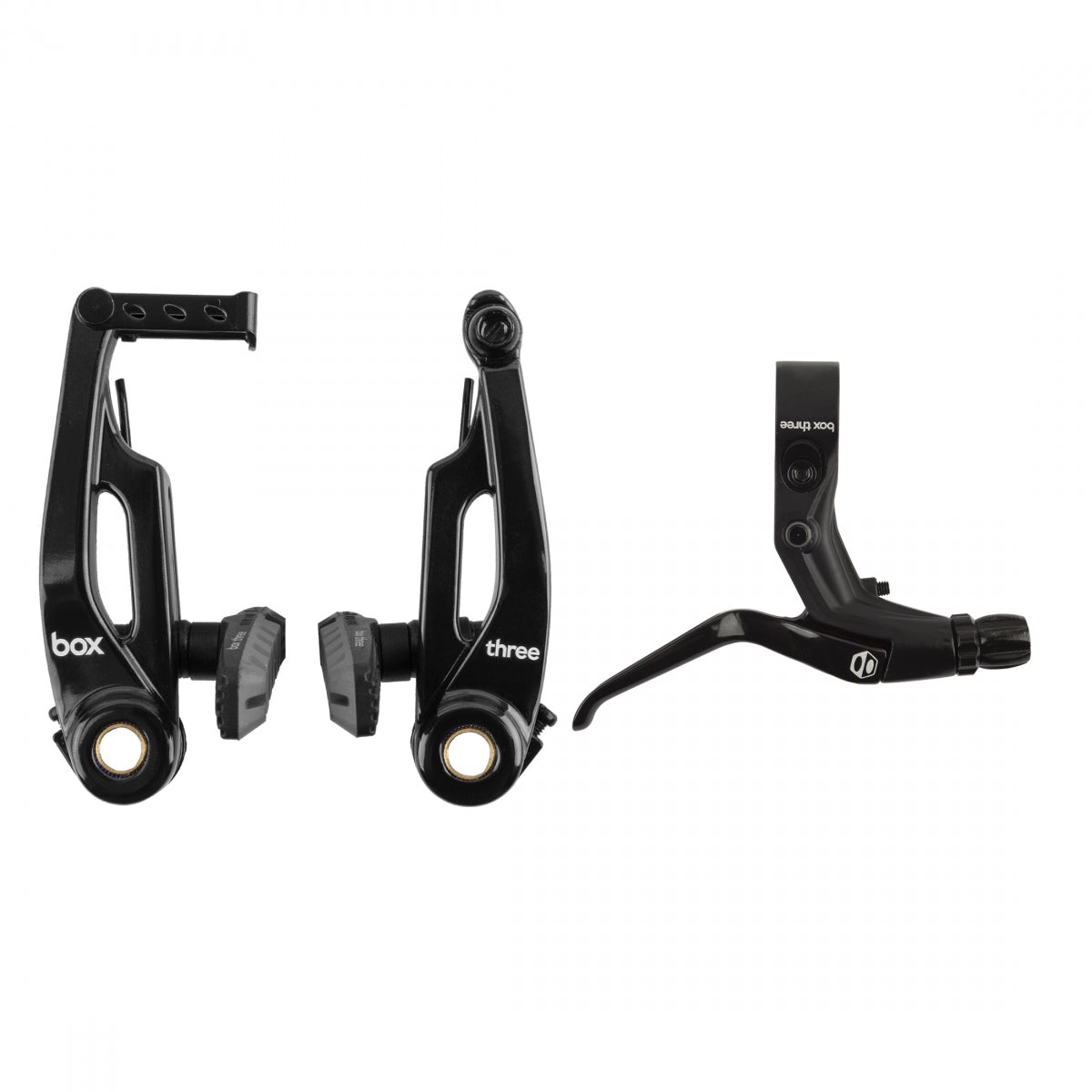 BRAKE CLPR BOX THREE V 108mm w/LEVER BK
