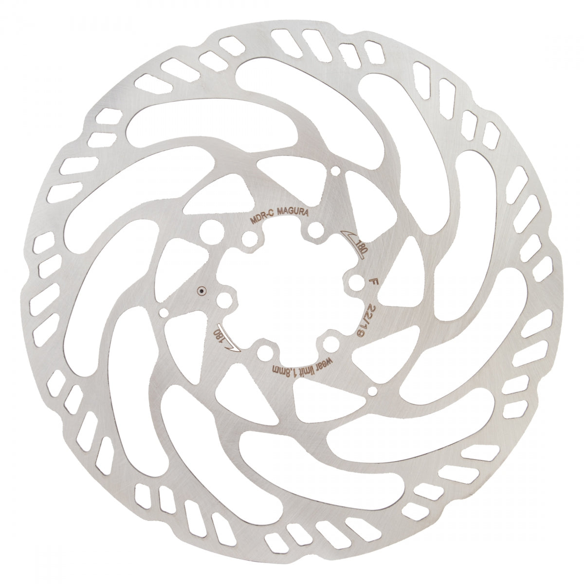 BRAKE PART MAG DISC ROTOR MDR-C 180 6B SL