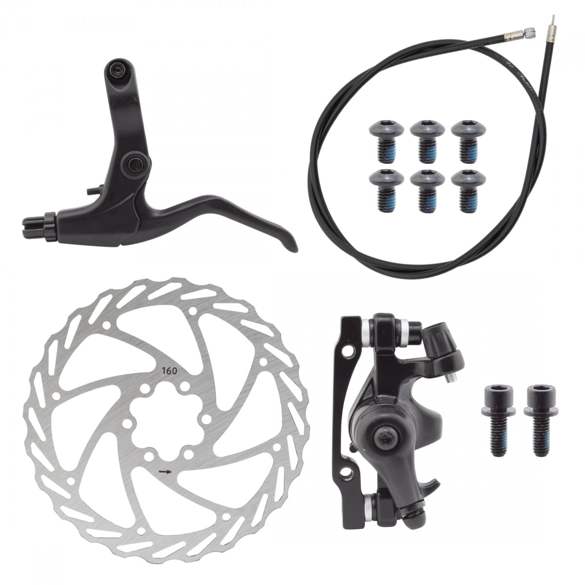 BRAKE BK-OPS REP SPEC-OP-29 DISC BK FT w/ROTOR/LVR BK