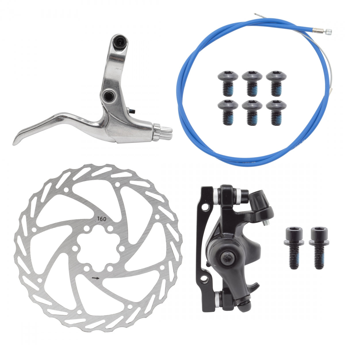 BRAKE BK-OPS REP SPEC-OP-29 DISC BK FT w/ROTOR/LVR SL
