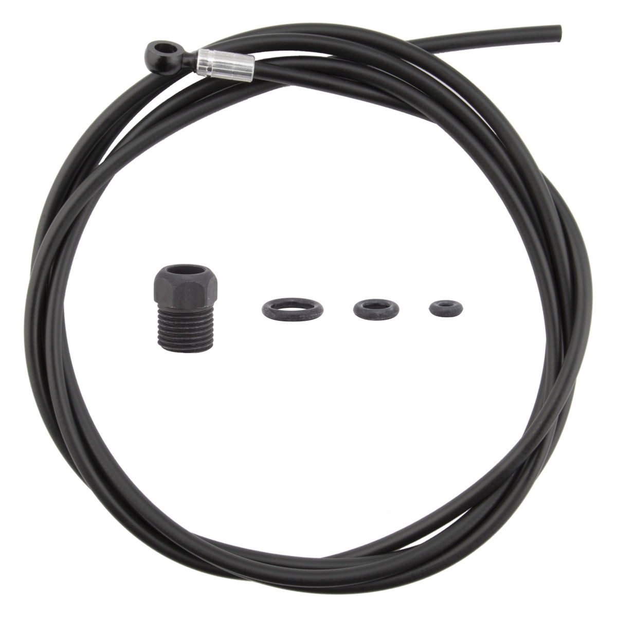 BRAKE DISC SRAM HYD HOSE KIT BK 2000mm BANJO BLACK MTN/RD BK
