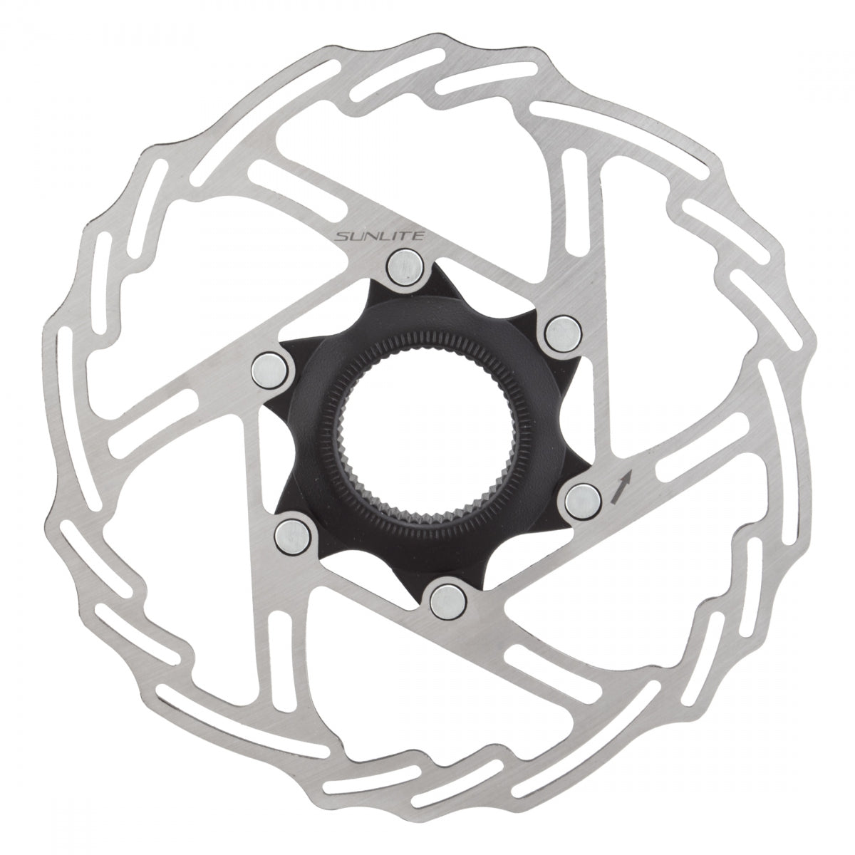 BRAKE PART SUNLT DISC ROTOR 180mm CL BK/SL
