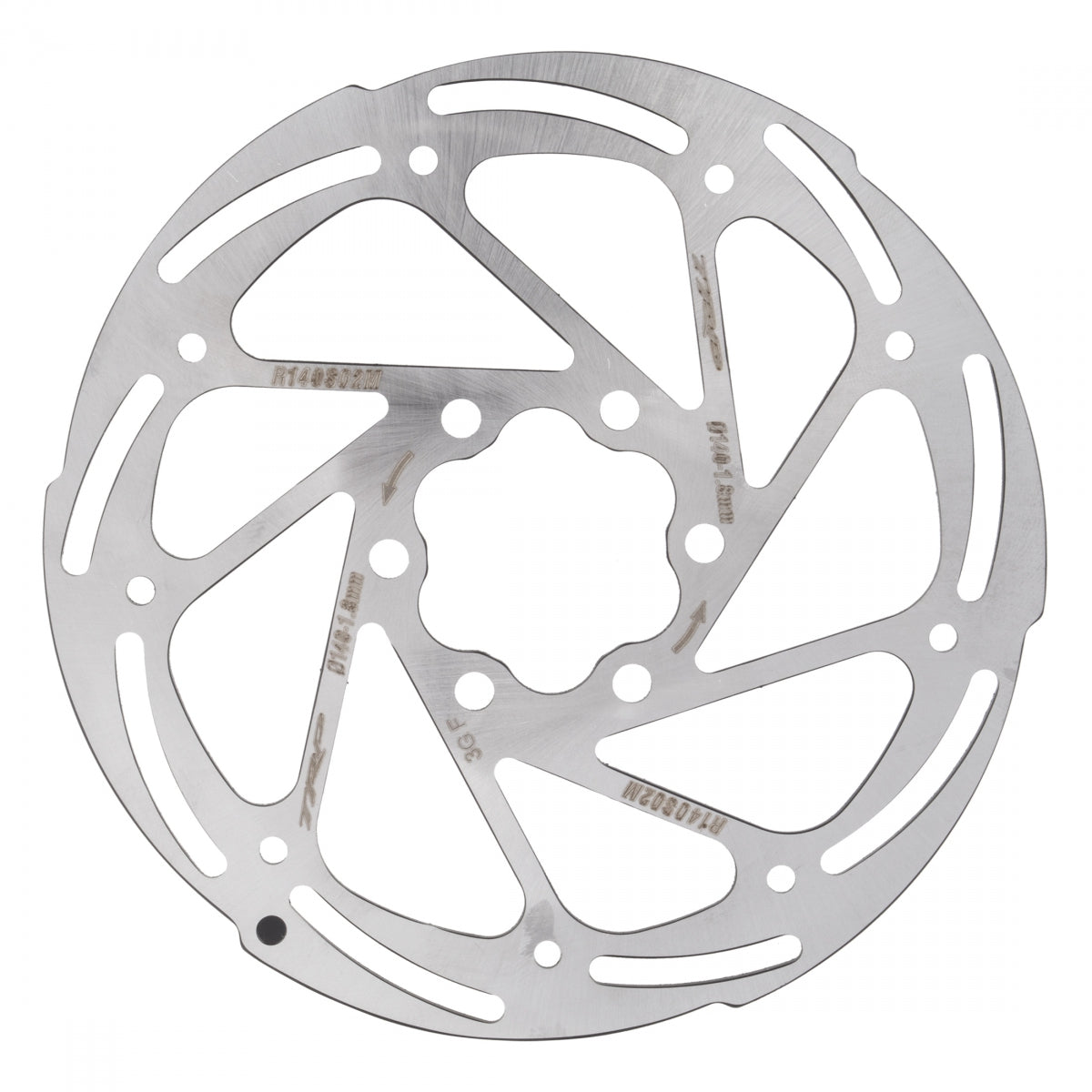 BRAKE PART TRP DISC ROTOR RS02M 140mm 6b 1pc SL w/BOLTS (N)