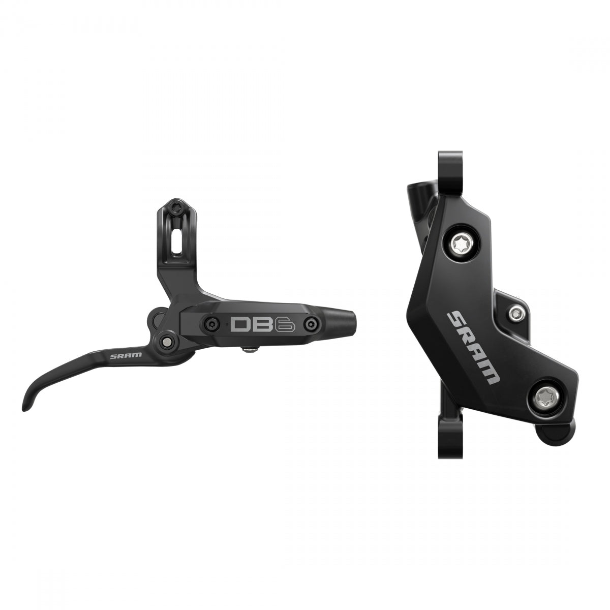 BRAKE DISC SRAM DB6 FT BK 2000mm W/O ROTOR/BRKT w/MATCH-MAKER-MOUNT BK f/MINERAL OIL