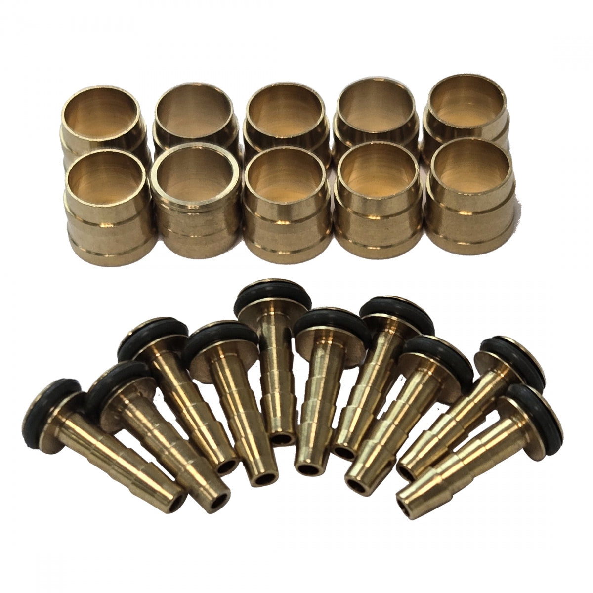 BRAKE DISC TEKTRO HYD HOSE FITTING NEEDLE/OLIVE/ORING f/TEKTRO SETof10 SL