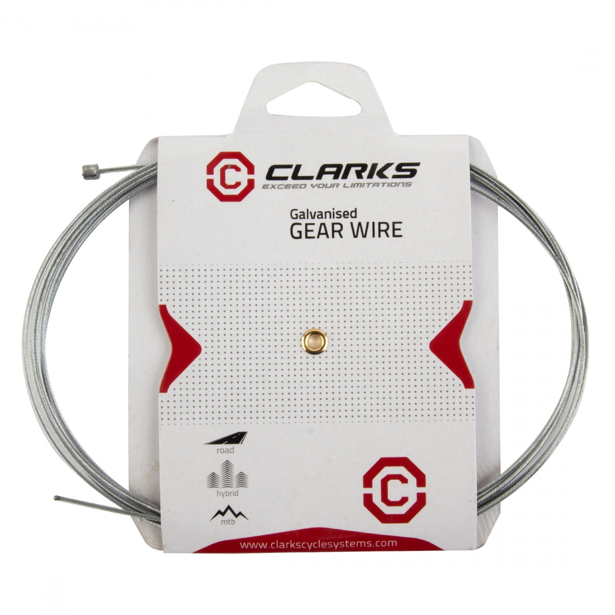 CABLE GEAR CLK WIRE GALV 1.1x2275 UNIV
