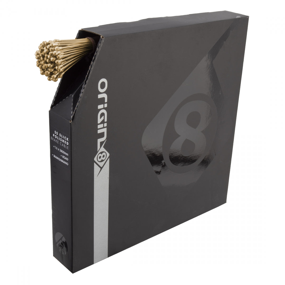 CABLE BRAKE OR8 WIRE SS SUPERSLICK NANO1.5x2800 RD GD BOXof50