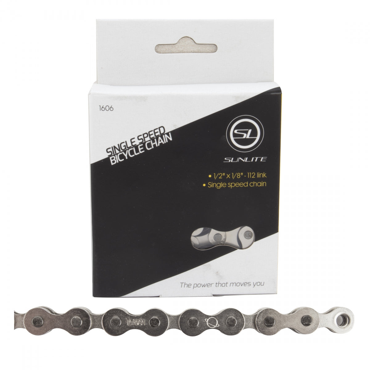 CHAIN SUNLT 1/2x1/8 SCN-SS 1s SL 112L