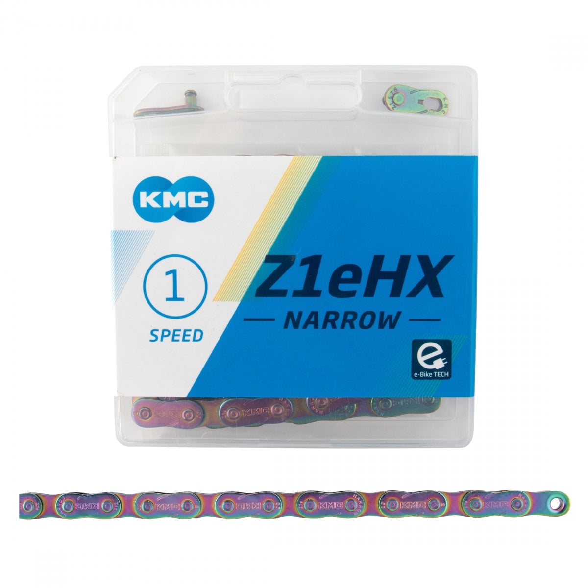 CHAIN KMC Z1eHX NARROW +OL 1s NEO-CP 112L