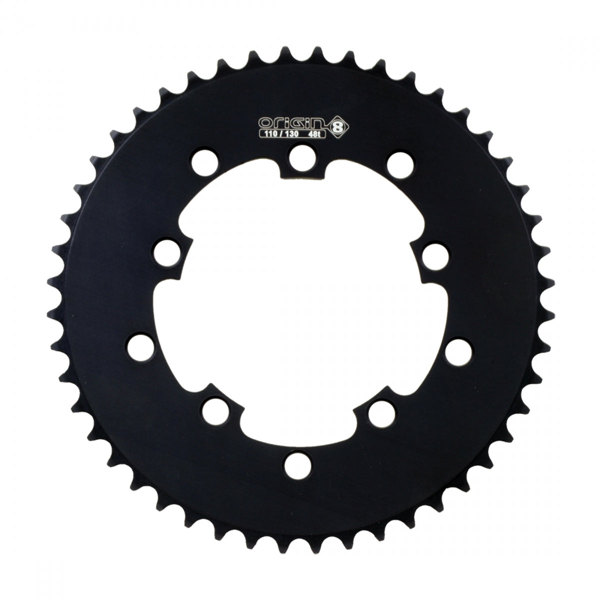 CHAINRING 10H OR8 48T 110/130 BLK 1/8