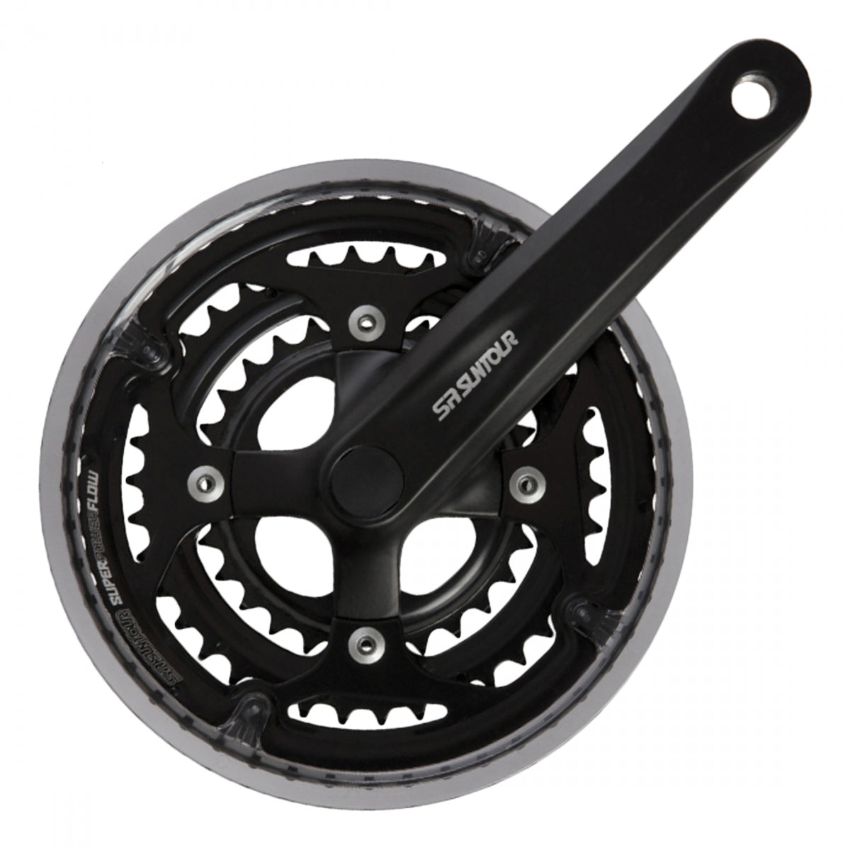 CRANKSET SRST XCE CW16 170x48A/38S/28S SQR w/CG (G)