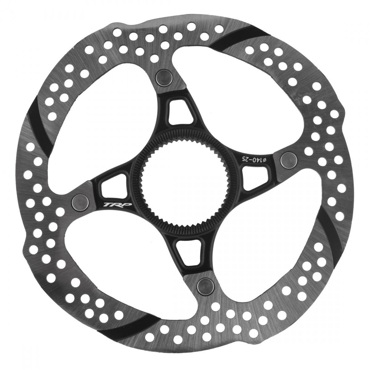 BRAKE PART TRP DISC ROTOR TR-25 140mm CL BK LOCK RING NOT INCLUDED