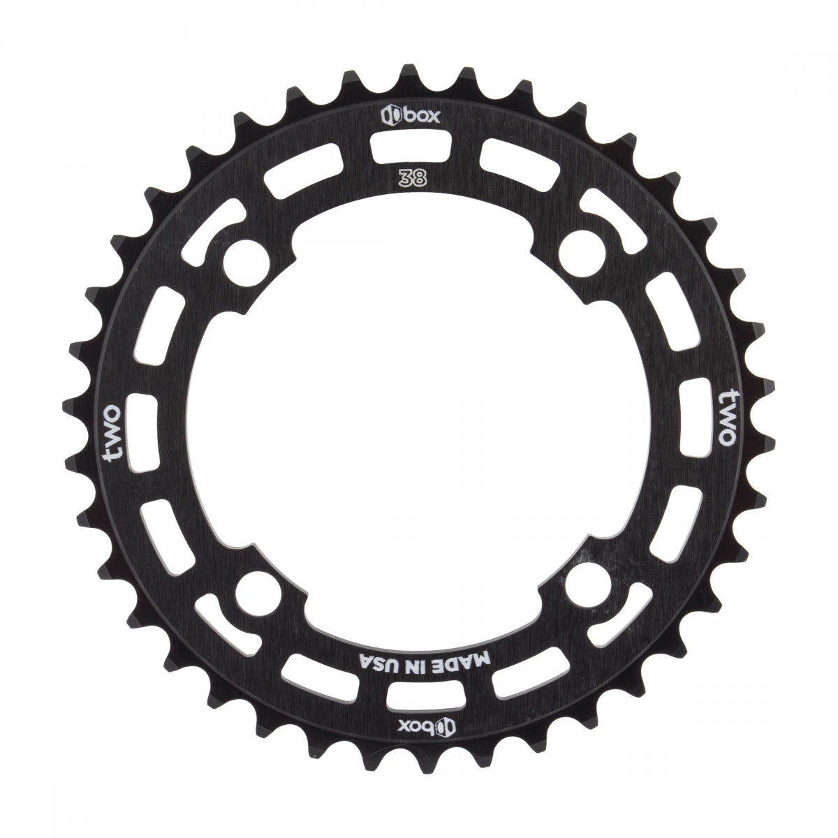 CHAINRING BOX TWO BMX 104mm 38T 4B BK