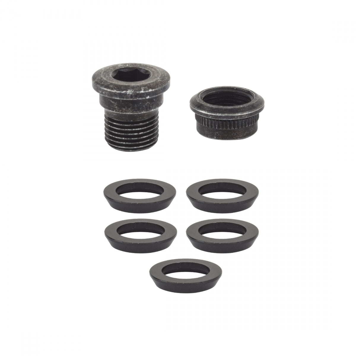 CHAINRING BOLT SET SRAM HIDDEN CX1 SET BK