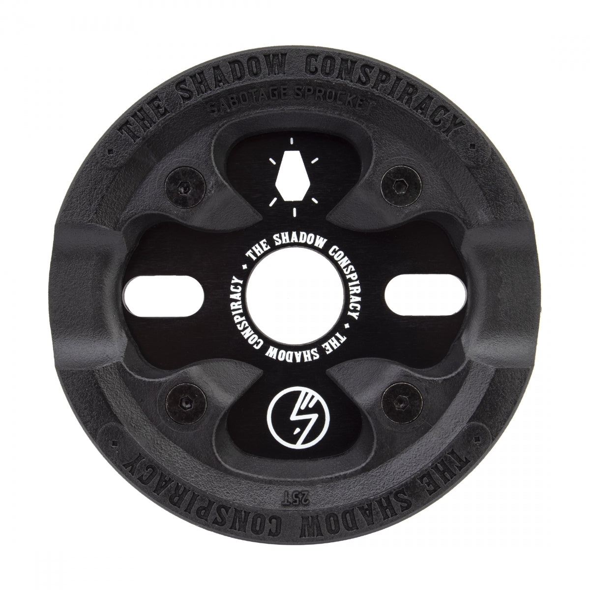 CHAINRING 1pc TSC 25T 1/8 SABOTAGE BK
