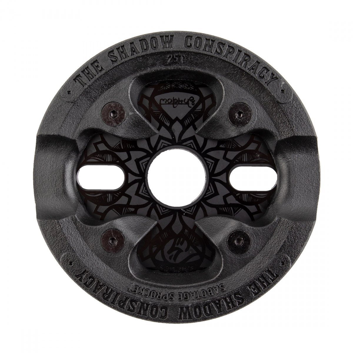 CHAINRING 1pc TSC 25T 1/8 SABOTAGE MAYA w/BASHGUARD BK