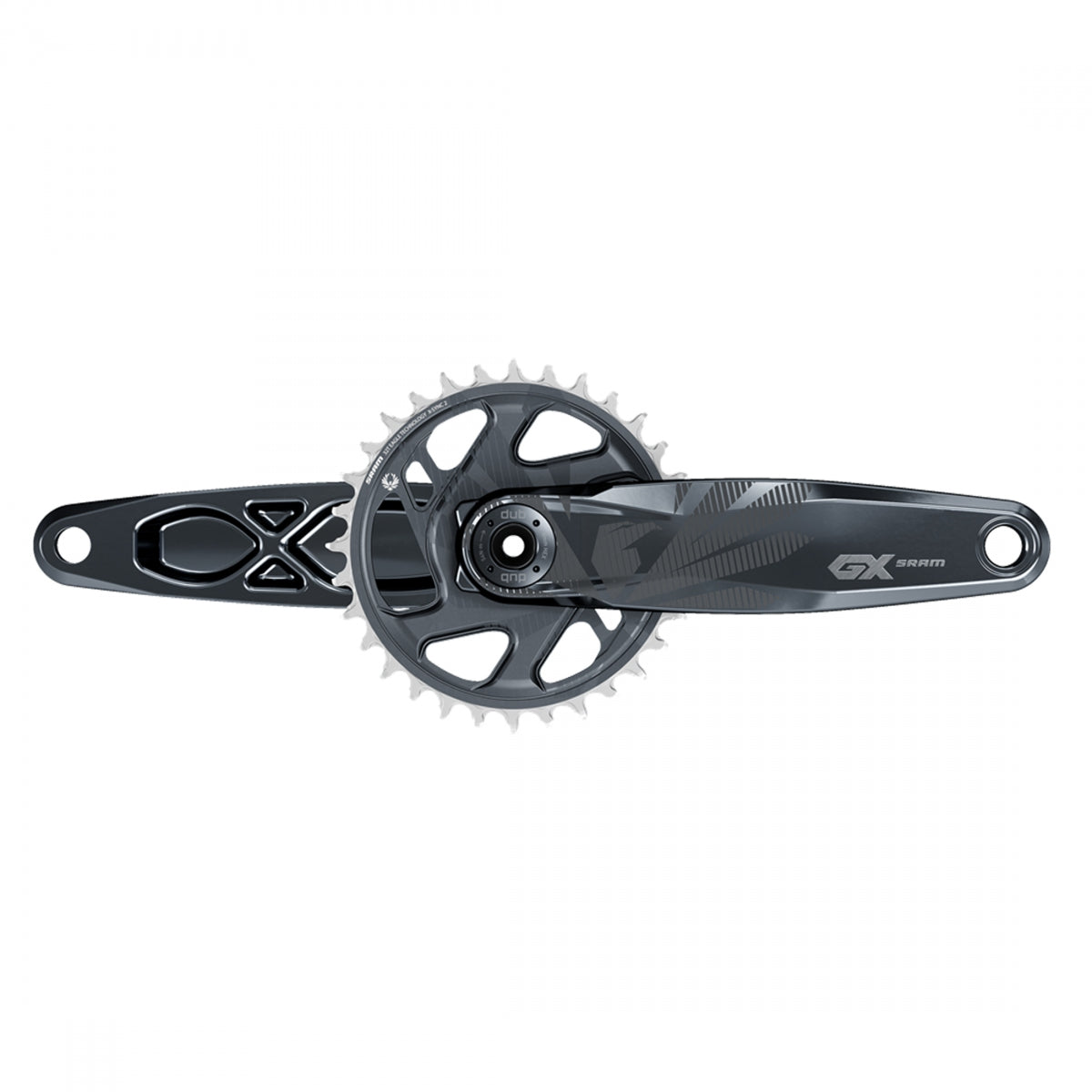 CRANKSET SRAM GX EAGLE FAT5 170x30 DM DUB XSYNC2 w/o CUPS LUNAR 12s
