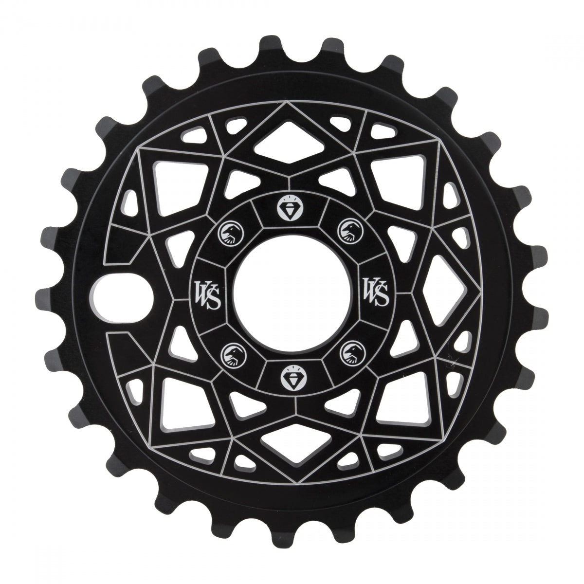CHAINRING 1pc TSC 25T 1/8 VVS BK