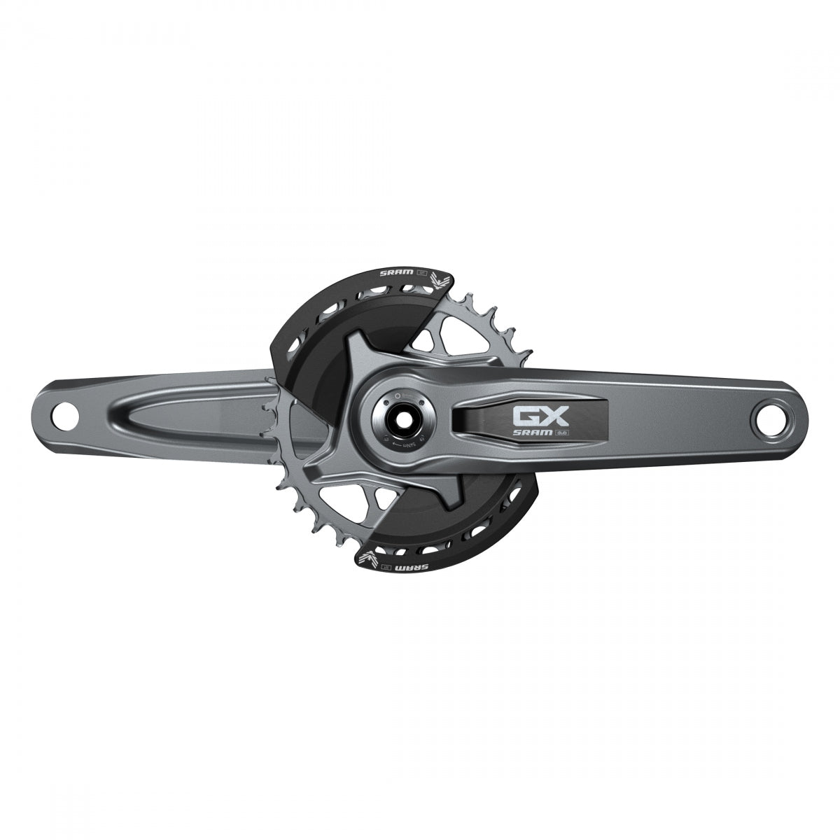CRANKSET SRAM GX EAGLE 165x32 Q174 CL55 DUB 2-GUARDS NoBB GY T-TYPE
