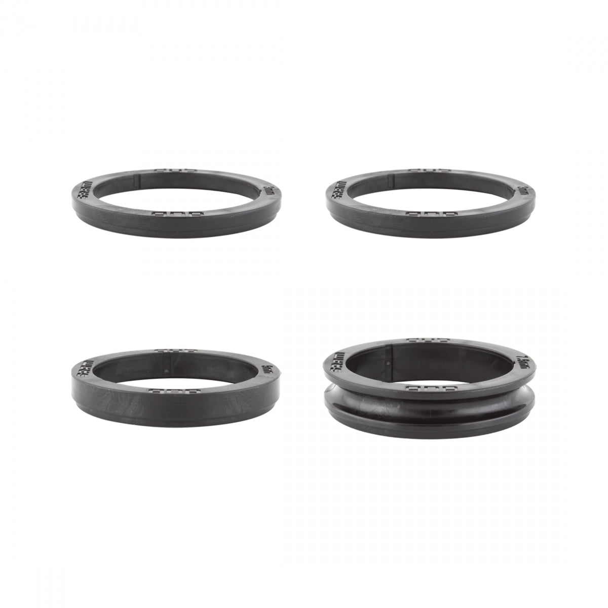 BB PART SRAM AXLE SPACER DUB 4pc KIT MTBWIDE BK 2-3mm/1-5mm/1-7.5mm
