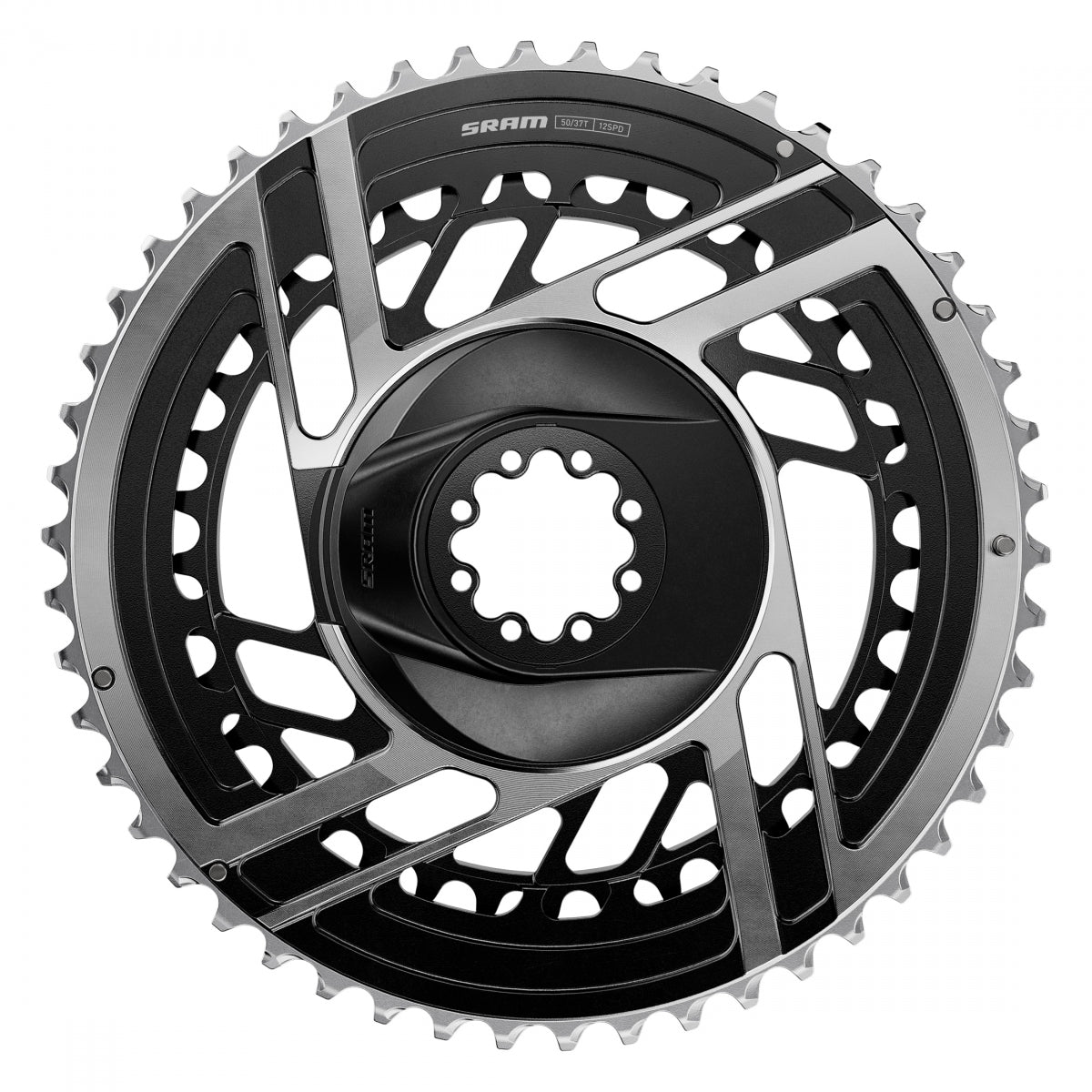 CHAINRING SRAM 48/35T DM RED E1 BK/SL