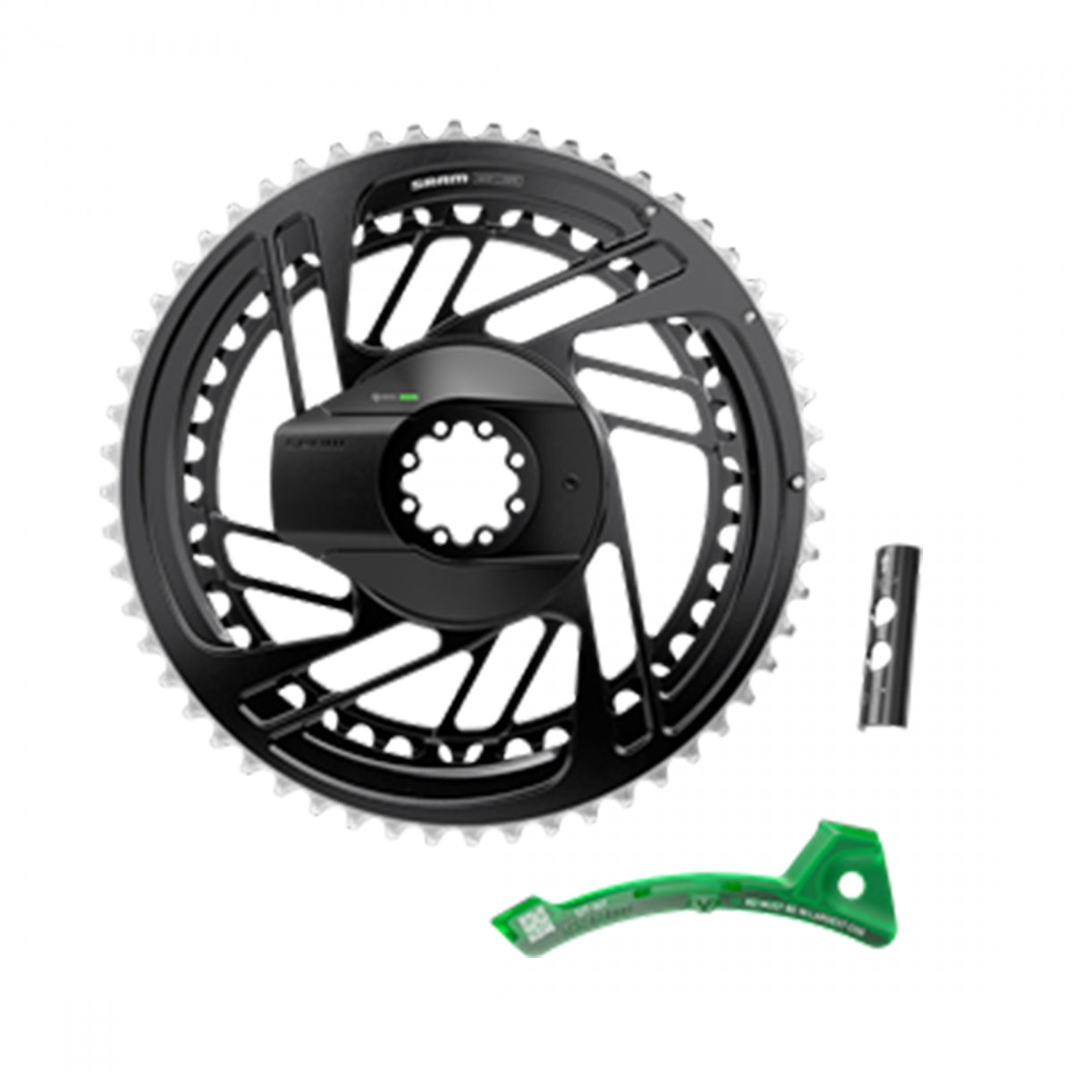 CHAINRING SRAM RED AXS E1 POWERMETER 56/43 DM BK/SL