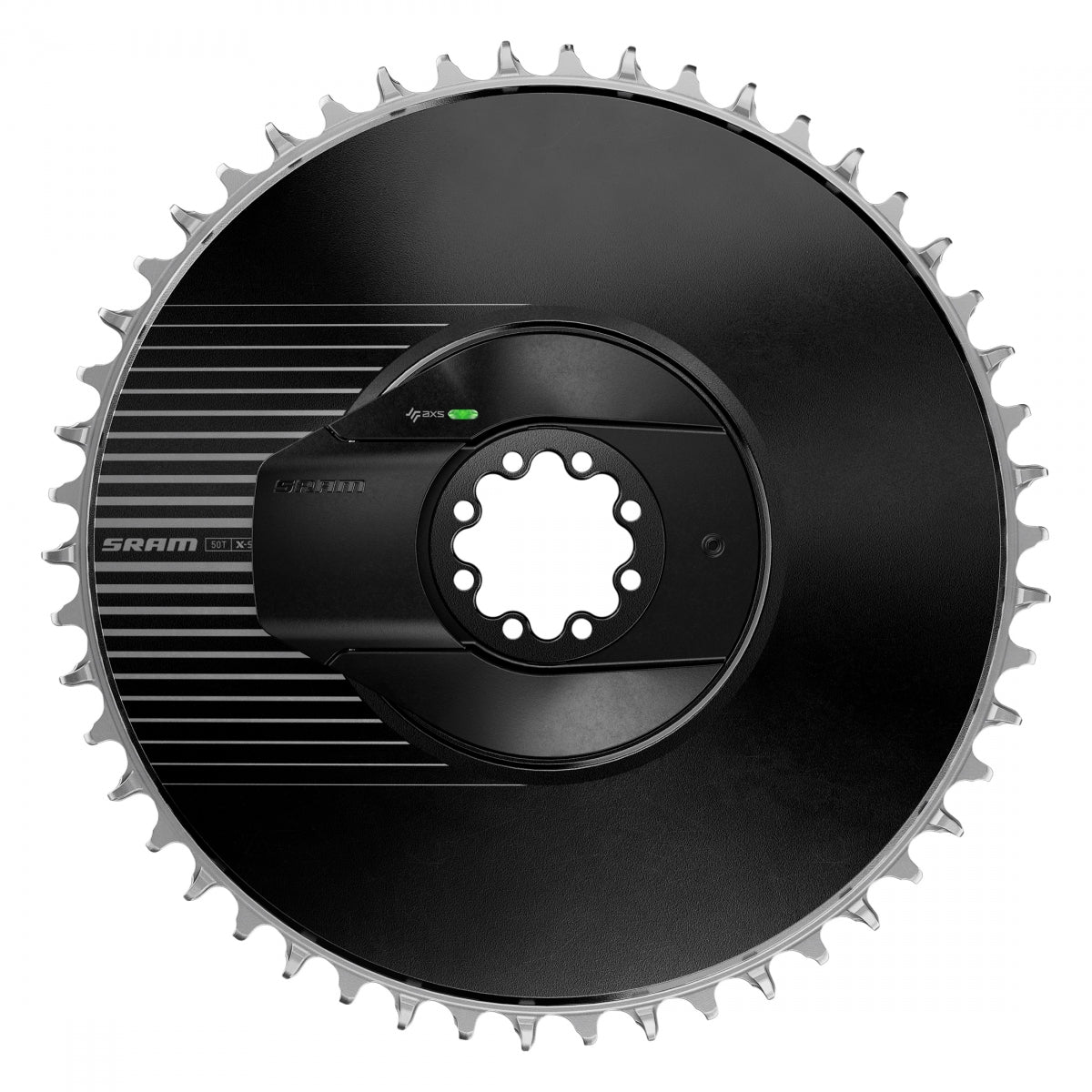 CHAINRING SRAM RED AXS E1 POWERMETER 52T DM AERO BK/SL