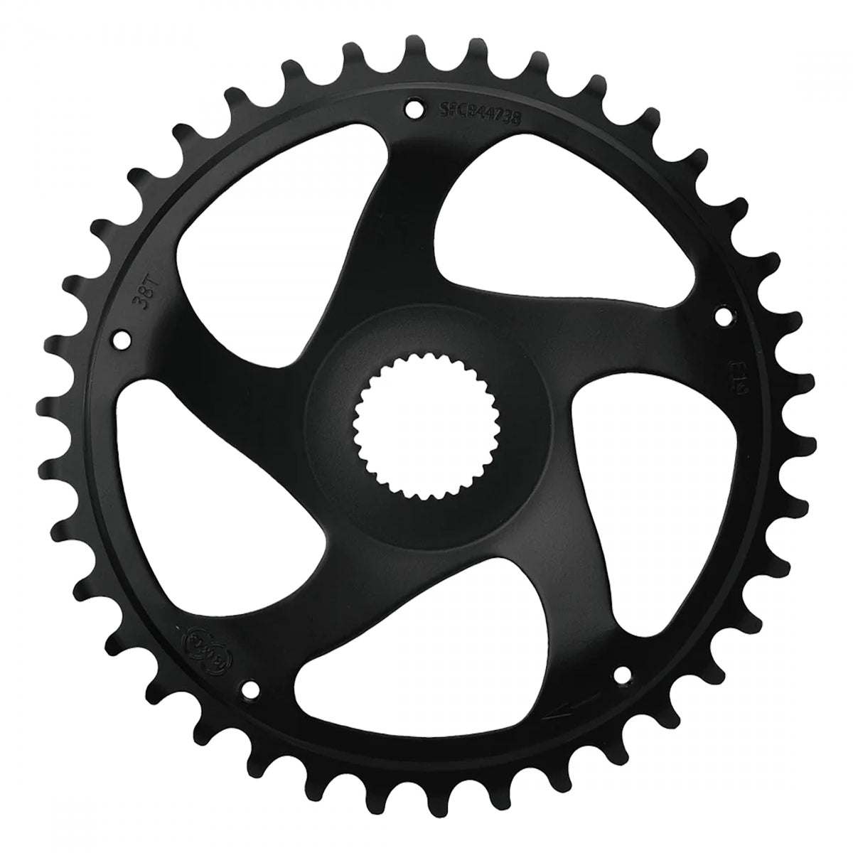 CHAINRING EBIKE KMC BOSCH-GEN4 38T 50.0mm HAIN LINE BK