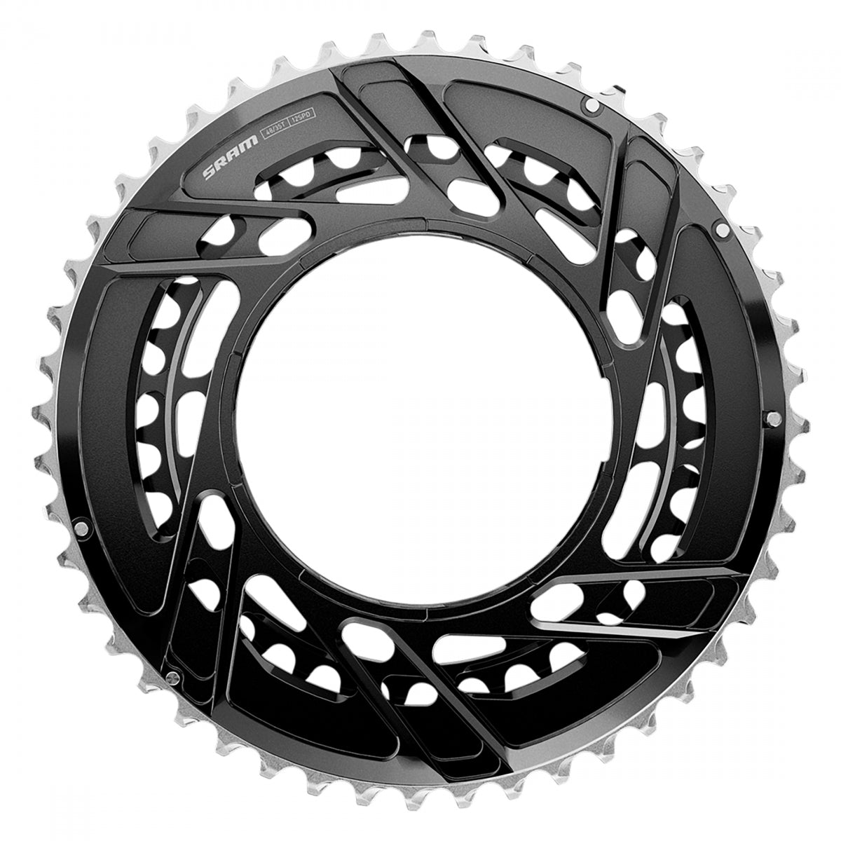 CHAINRING SRAM FORCE E1 AXS POWERMETER 50/37 TM BK (P)
