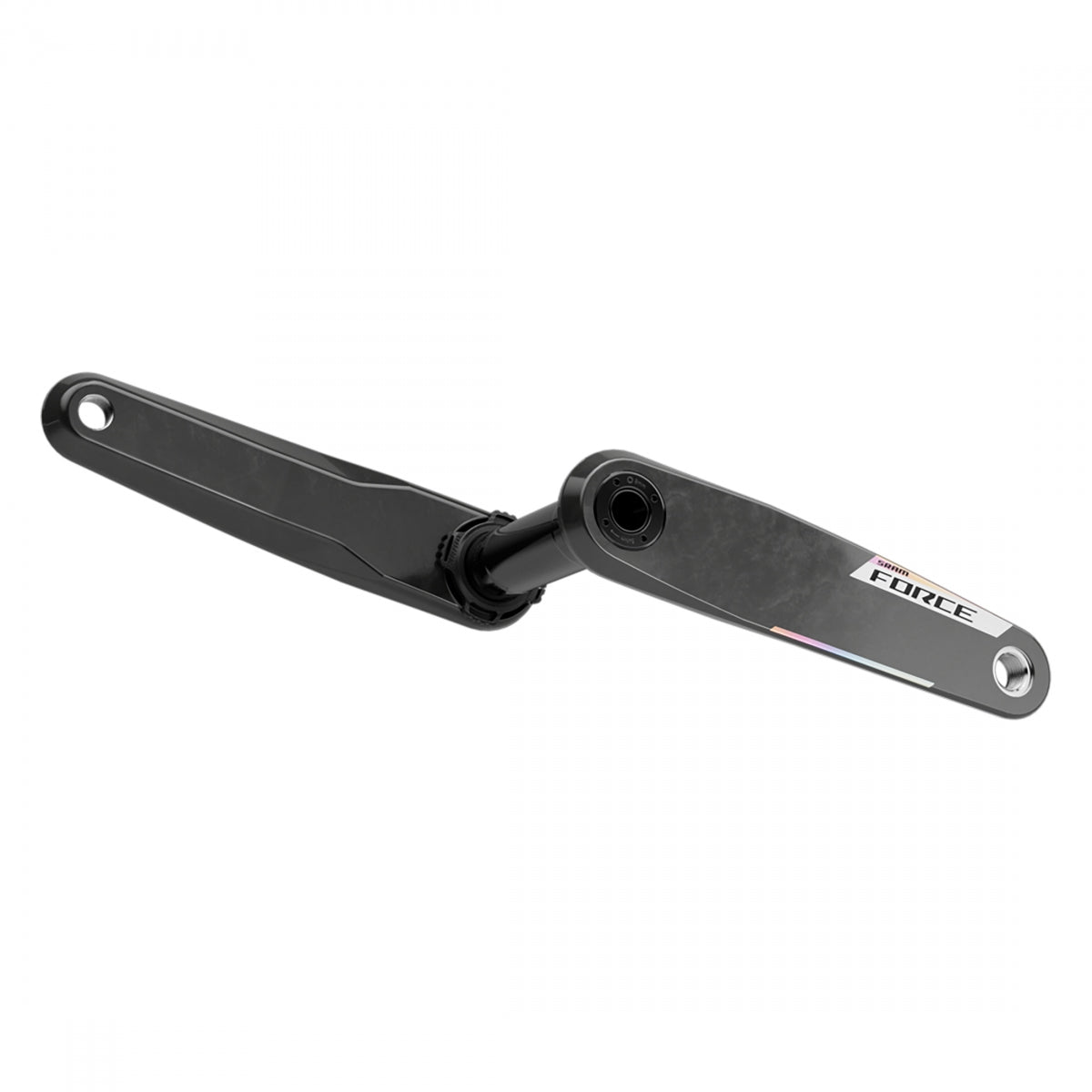 CRANKARM SET SRAM FORCE E1 DUB WIDE 8-BOLT 160 BK NO-BB/SPIDER/CHAINRINGS (P)
