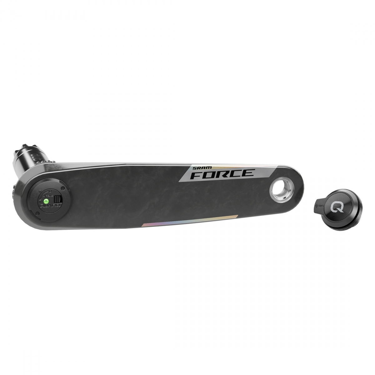 CRANKARM LH SRAM FORCE AXS E1 POWERMETER DUB WIDE 165 BK (P)