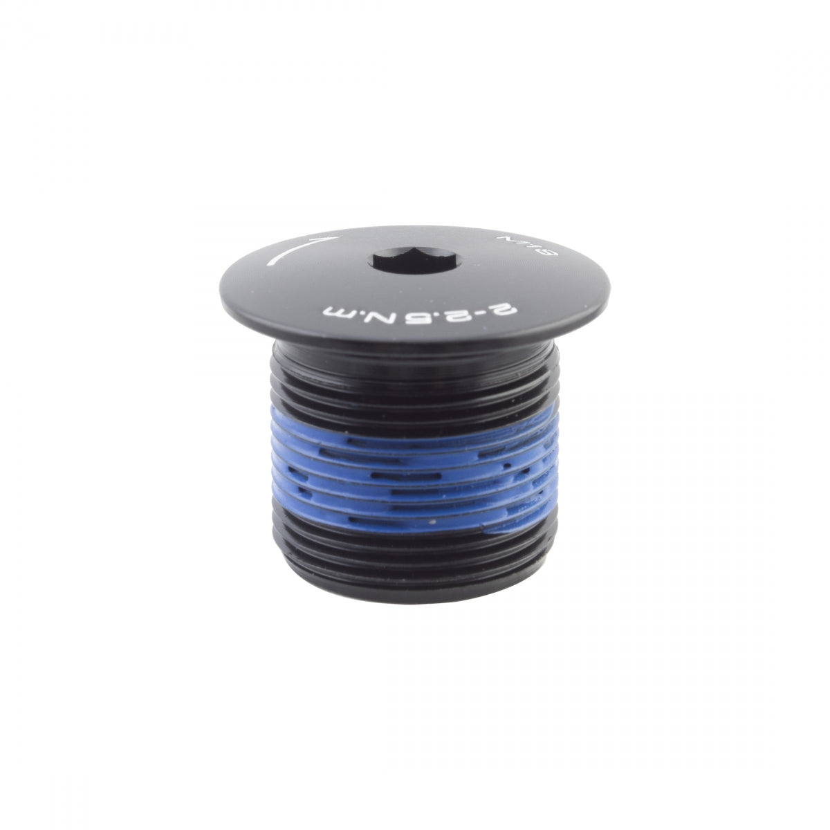 CRANKARM BK-OPS REP SPINDLE BOLT M18x1mm BK