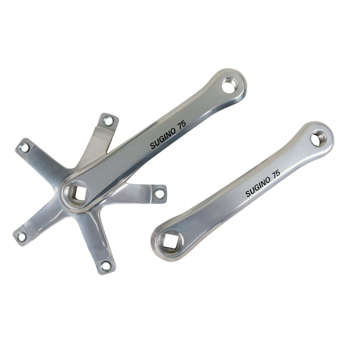 CRANKARM SET SUG SG75 167.5mm 144BCD SIL