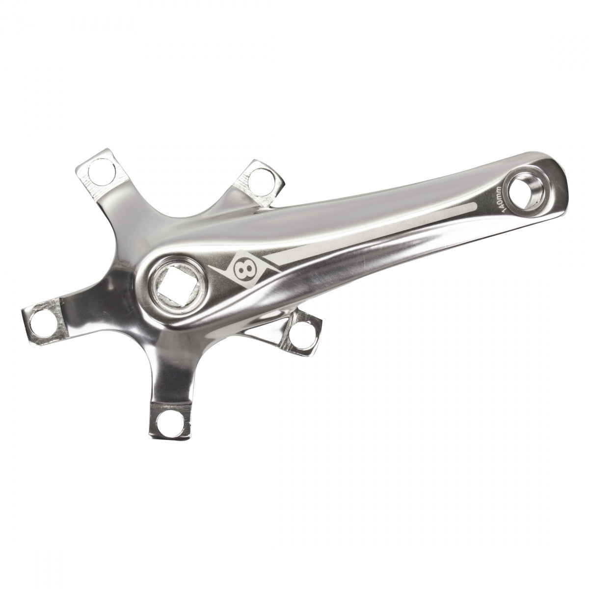 CRANKARM SET OR8 150 110 bcd FORGED SIL