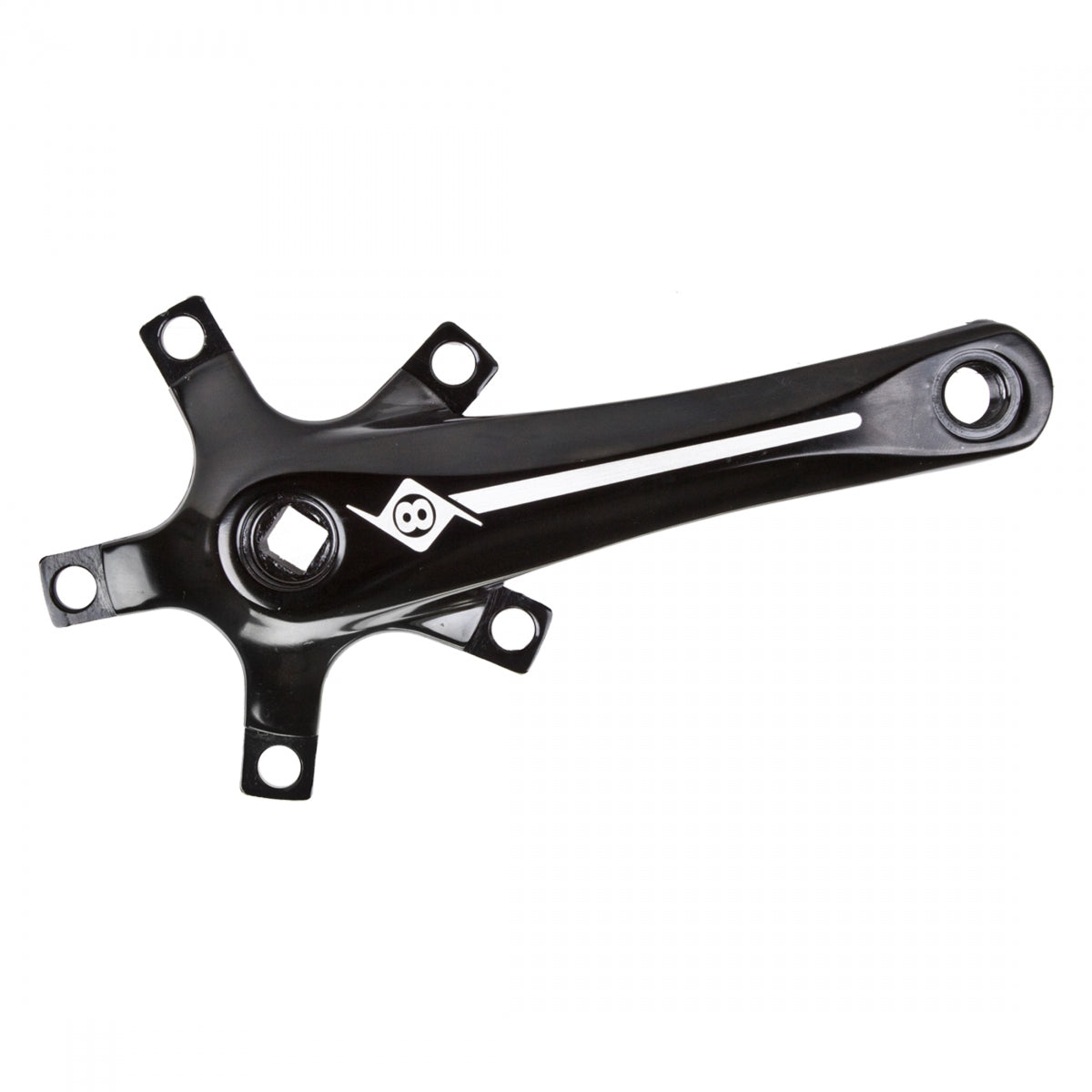 CRANKARM SET OR8 170 110 bcd FORGED BLK