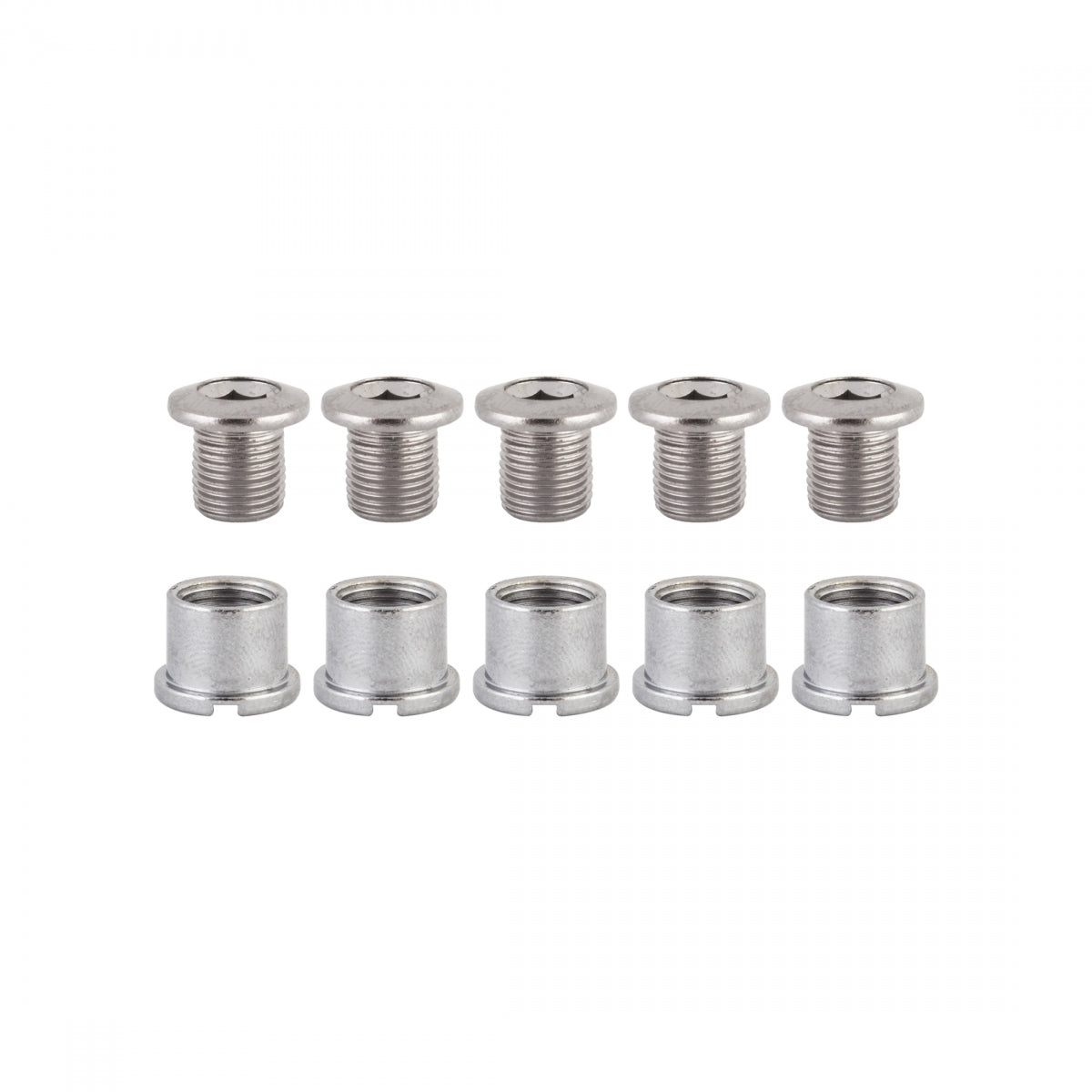 CHAINRING BOLT SET OR8 DBL STL CP