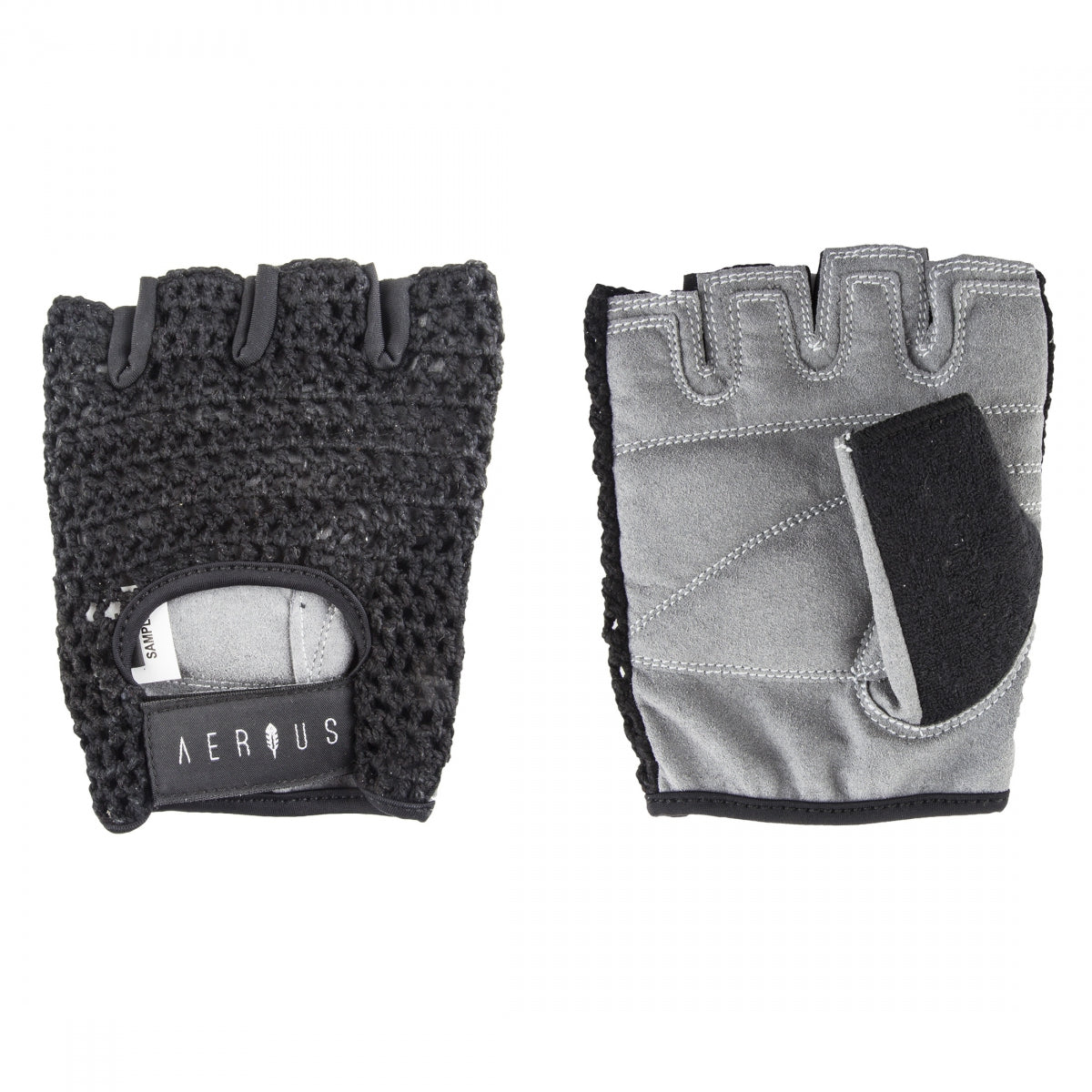 GLOVES AERIUS RETRO MESH LG BK