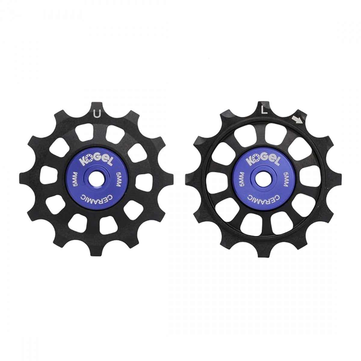 DER PART KOGEL PULLEY ALLOY FULL-CERAMIC SHI 9100/8000 PR BK/BU (K)
