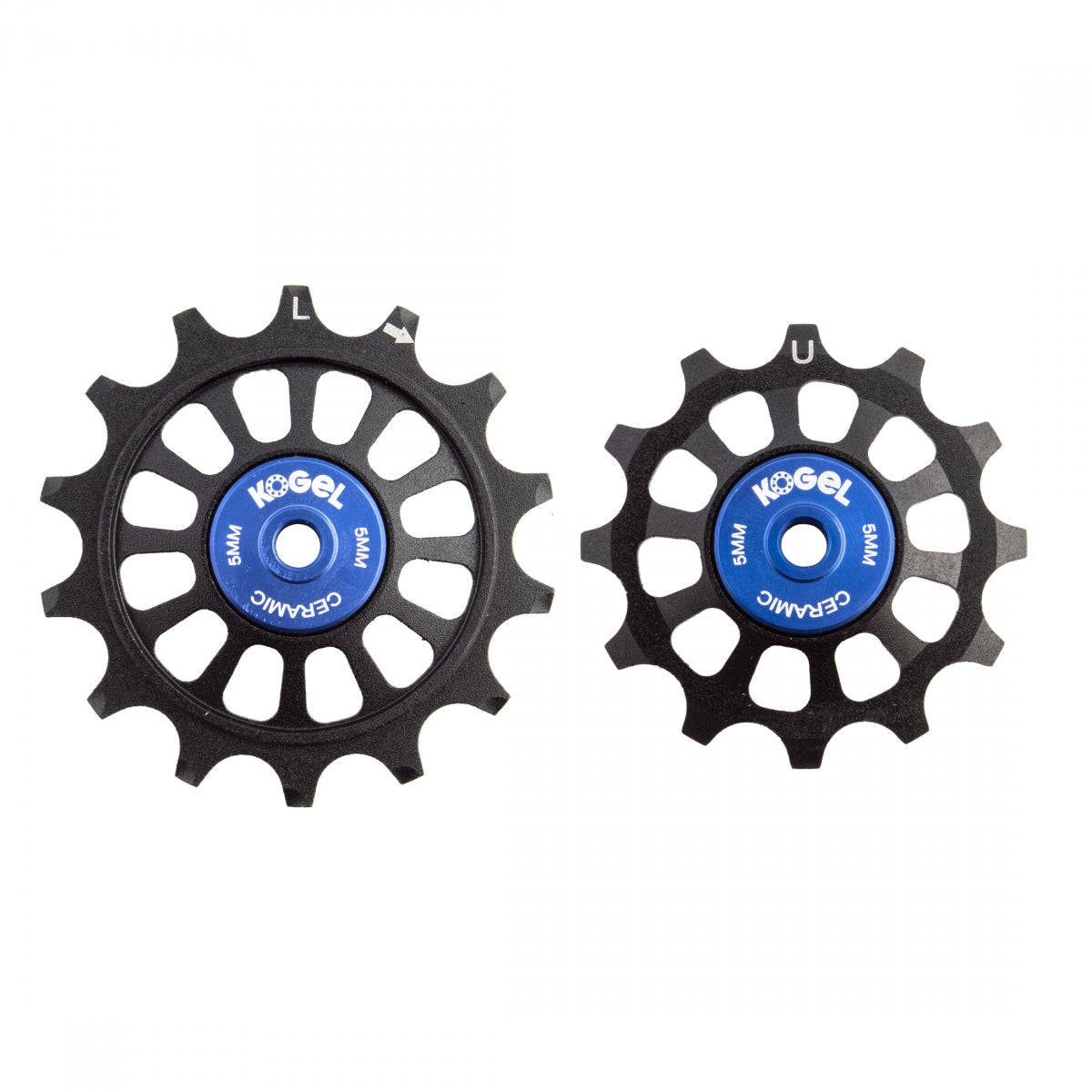 DER PART KOGEL PULLEY ALLOY OS HYBRID CERAMIC SHI 9100/8000 PR BK/BU (K)
