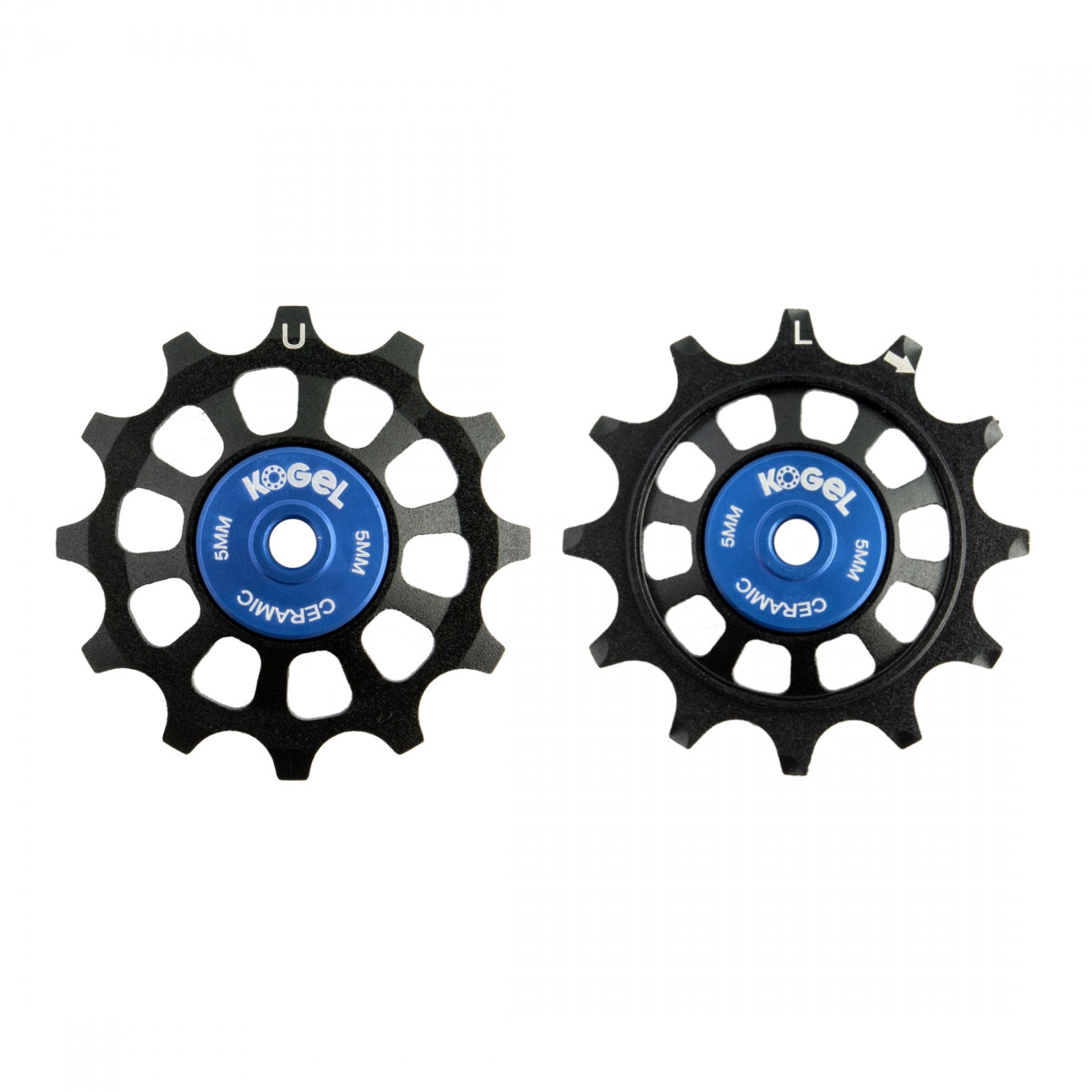 DER PART KOGEL PULLEY ALLOY 12/12T HYBRID-CERAMIC SHI-11s PR BK/BU