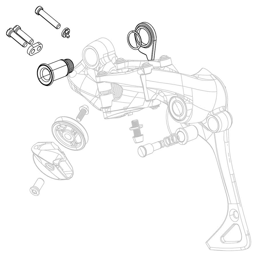 XX1 B-Bolt Limit Screw Kit