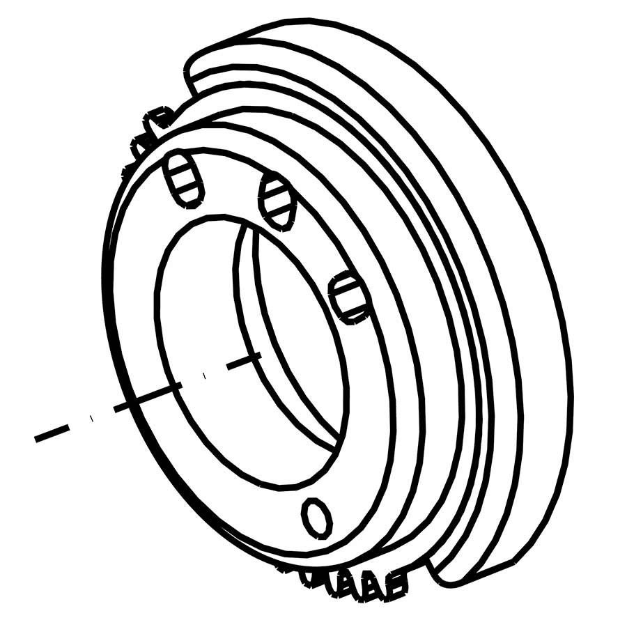 RD-PO004 Rear derailleur ratchet ring