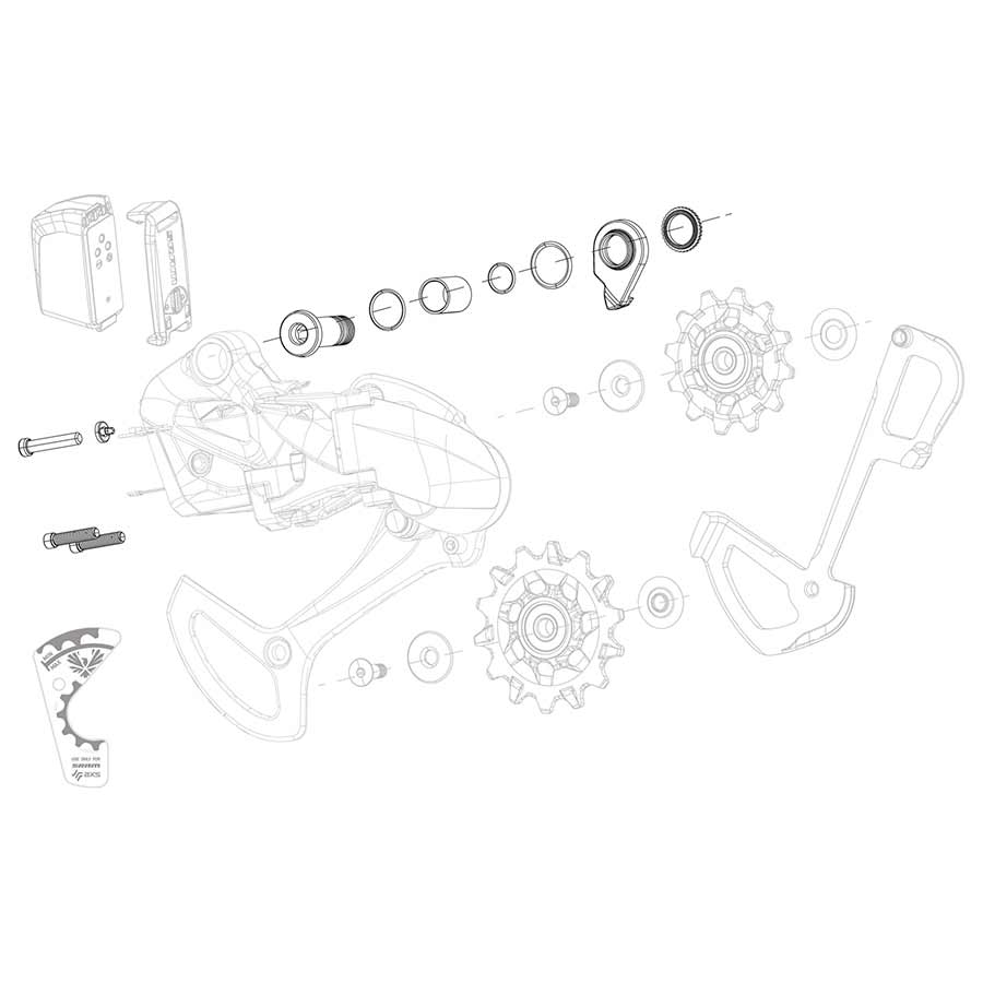 XX1 Eagle AXS Bolt and Screw Kit