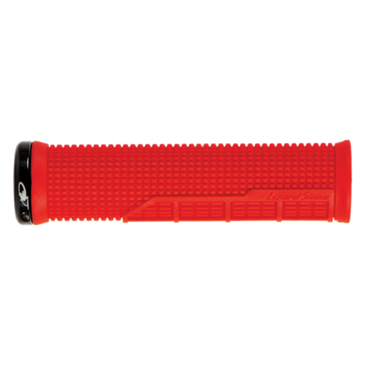 GRIPS LIZARD LOCK-ON MACHINE SGL CLAMP RD/BK
