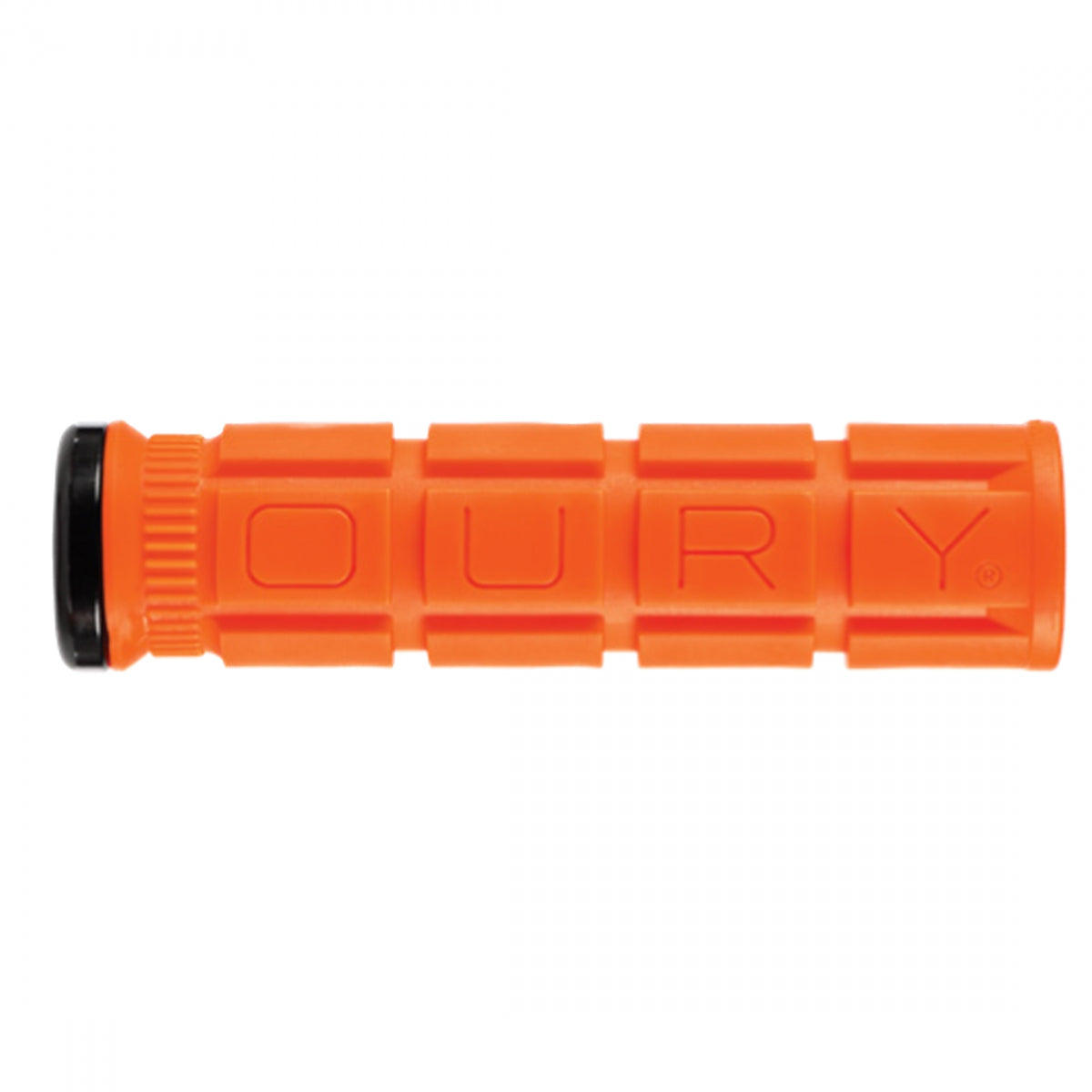 GRIPS OURY MTN LOCK-ON SGL CLAMP OR/BK