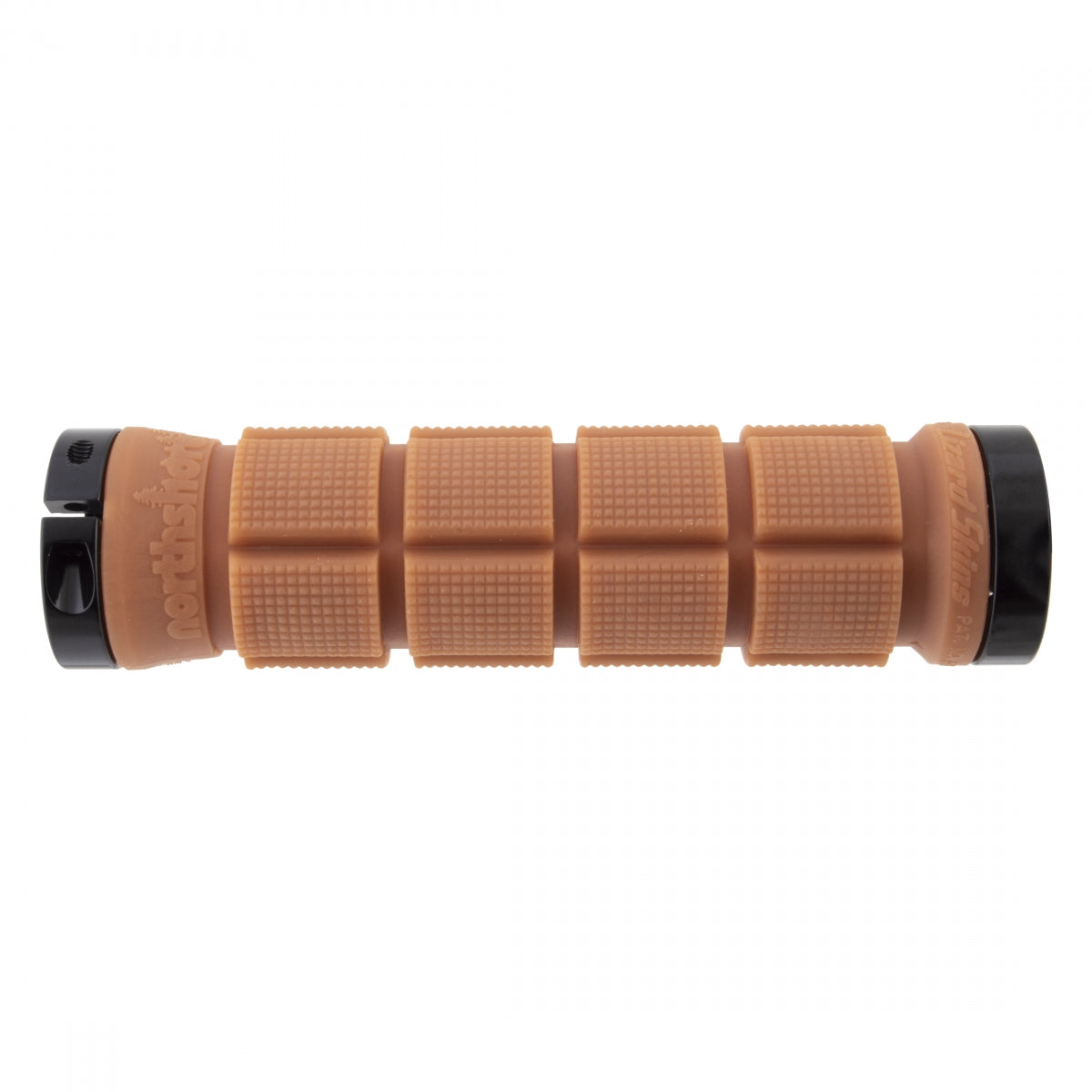 GRIPS LIZARD LOCK-ON N-SHORE GUM/BKclmp