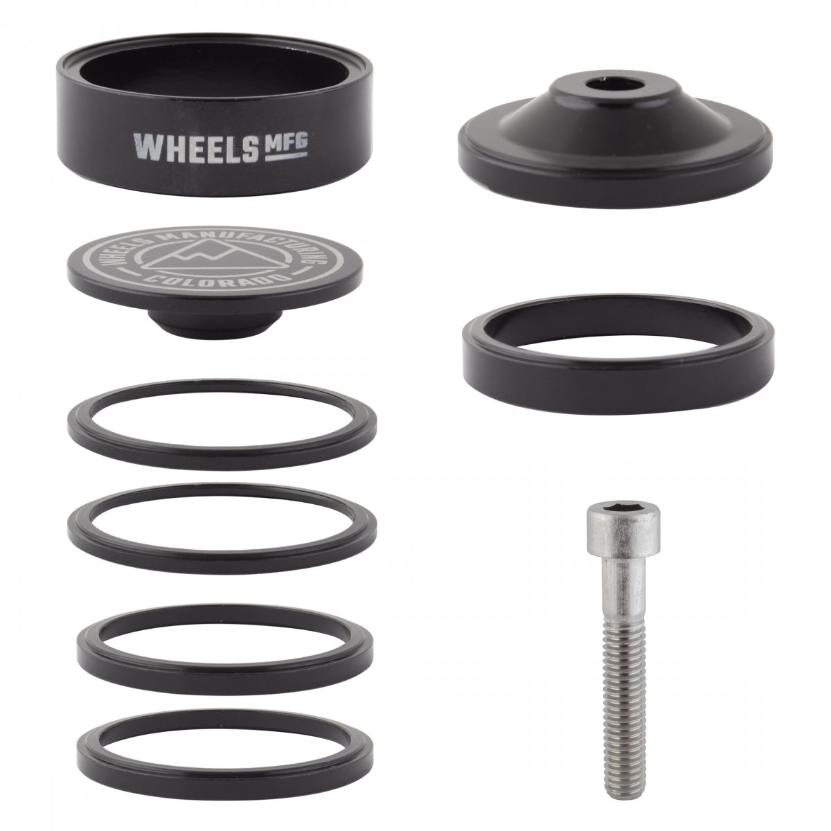 HEAD PART WMFG SPACER STACKRIGHT PRO KIT BK