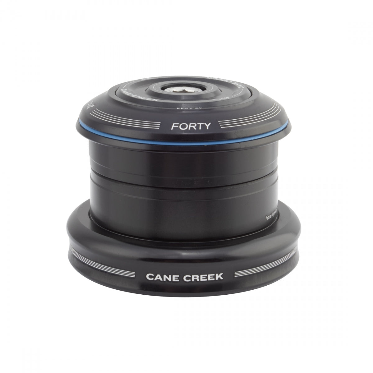 HEADSET CC SEMI-INT 40SERIES 1-1/8x1.5 44mmEXT CUP CART 40mmCROWN TAPER STEERER BK  ZS44/28.6|EC44/40