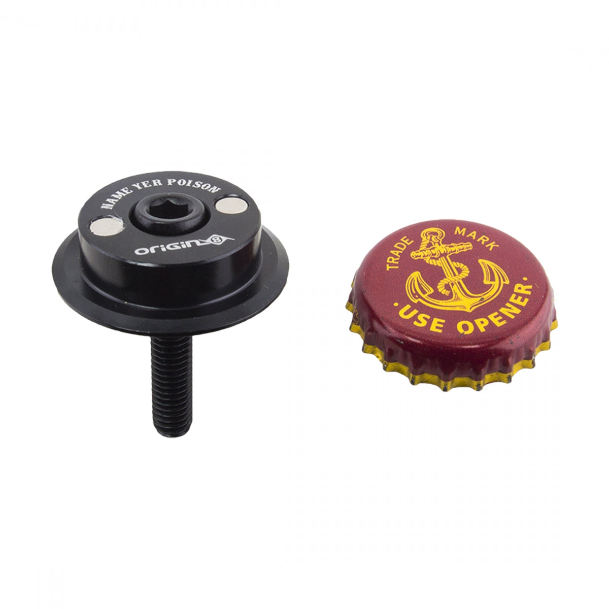 HEAD PART OR8 AHEAD CAP NAME YER POISON w/BOLT BK